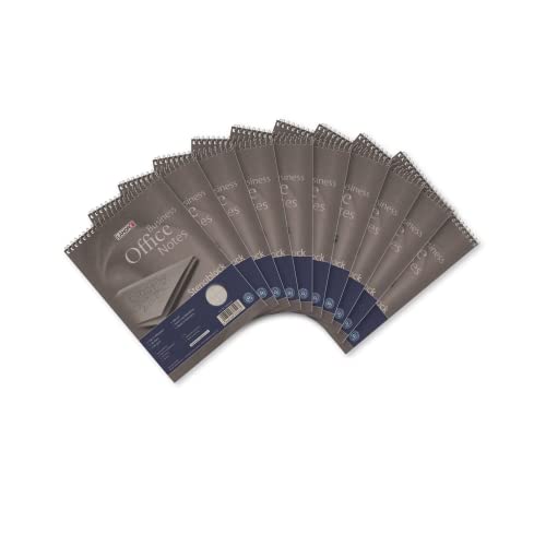 Landré Steno-Block Recycling A5 liniert, rote Mittellinie, 40 Blatt, 70 g/m², 10 Stück von LANDRÉ