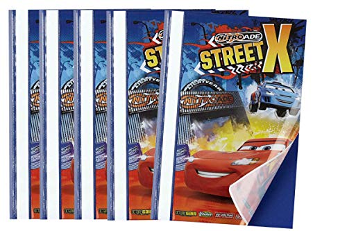 Schnellhefter A4 Sichthefter Hefter aus Kunststoff 5 Stück Cars Blau Schnellhefter A4 Sichthefter Hefter aus Kunststoff 5 Stück Cars Blau von Lands