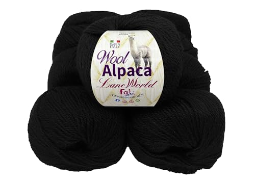 Wool Alpaka Wollmischung, 50 Gramm, weich und warm (12, WA90) von Laneworld
