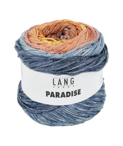 100g "Paradise"- Farbe 47 - Verlauf lachs/blau/orange/gelb - leichtes, sommerliches Garn in den herrlichsten Farben 100g "Paradise"- Farbe 47 - Verlauf lachs/blau/orange/gelb - leichtes, sommerliches Garn in den herrlichsten Farben von Lang Yarns