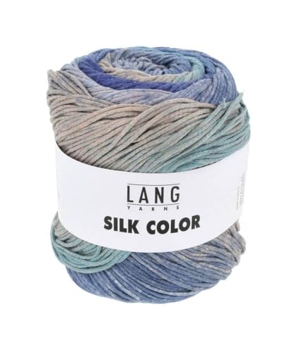 100g "Silk Color"- Farbe 7 - lassen Sie sich von 100% reiner Seide verführen von Lang Yarns