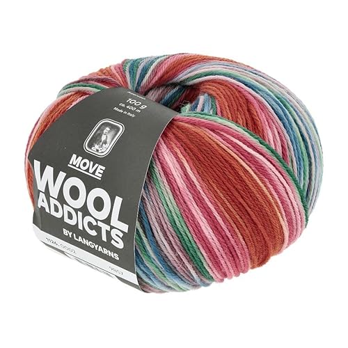Butterfly MOVE 400 m / 100 g ROSE/ORANGE/BLUE Fb. 02 - 100% Wolle, Mehrfarbig Garn Butterfly MOVE 400 m / 100 g ROSE/ORANGE/BLUE Fb. 02 - 100% Wolle, Mehrfarbig Garn von Lang Yarns