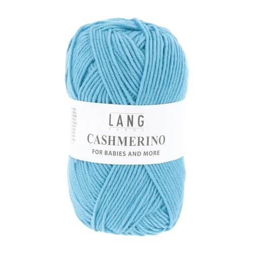 LANG YARNS Cashmerino - Farbe: Türkis (0079) - 50 g/ca. 125 m Wolle von Lang Yarns