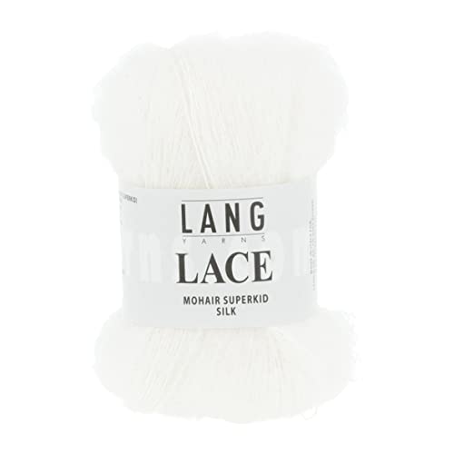 LANG YARNS Lace - Farbe: Grau Mélange (0005) - 25 g/ca. 310 m Wolle von Lang Yarns