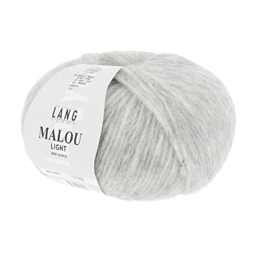 LANG YARNS Malou Light - Farbe: Stahlblau (0010) - 50 g / ca. 190 m Wolle von Lang Yarns