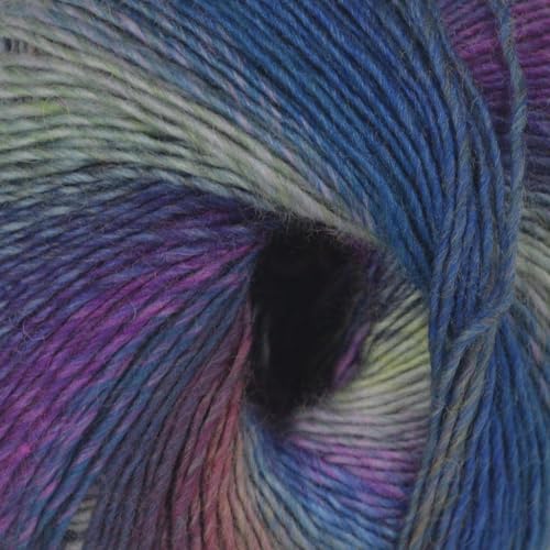 LANG YARNS Mille Colori Baby - Farbe: Blau/Pink (0106) - 50 g/ca. 190 m Wolle von Lang