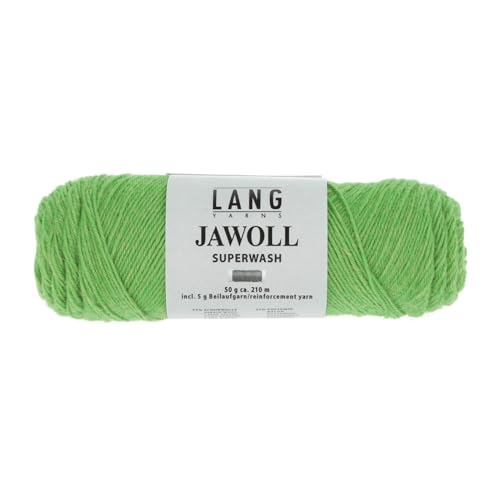 Lang Jawoll Superwash Sockenwolle Farbwahl (216 - Grasgrün) von Lang Yarns