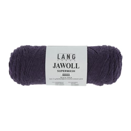 Lang Jawoll Superwash Sockenwolle Farbwahl (290 -lila) von Lang Yarns