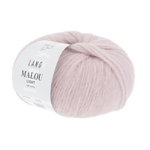 Lang Malou Light Baby Alpaca Wolle (09 - Rosa) von Lang Yarns