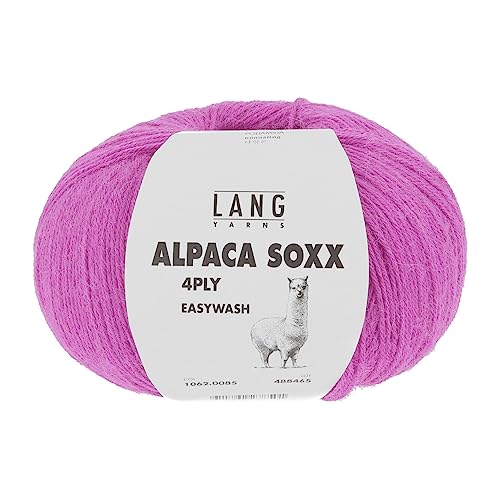 Lang Yarns Alpaca Soxx 4 PLY 1062.0085 - Pink von Lang Yarns