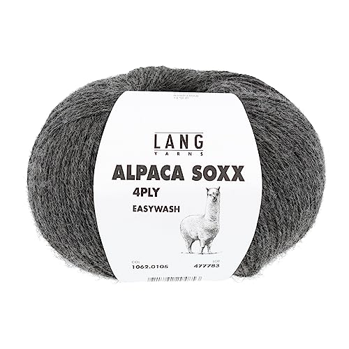 Lang Yarns Alpaca Soxx 4-ply 1062.0105 - Dunkelgrau Melange Lang Yarns Alpaca Soxx 4-ply 1062.0105 - Dunkelgrau Melange von Lang Yarns