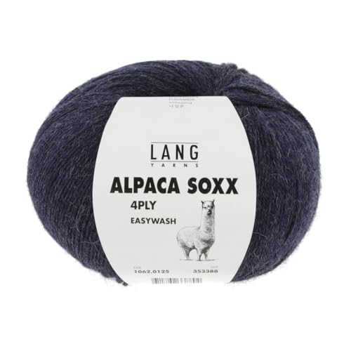 Lang Yarns Alpaca Soxx 4-ply 1062.0125 - Navy mélange Lang Yarns Alpaca Soxx 4-ply 1062.0125 - Navy mélange von Lang Yarns