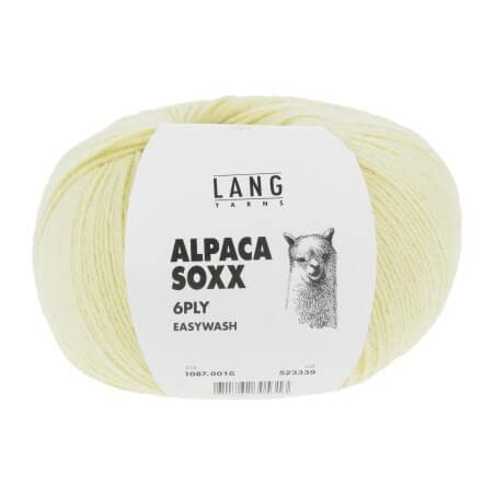 Lang Yarns Alpaca Soxx 6-ply 1087.0016 - lindengrün von Lang Yarns