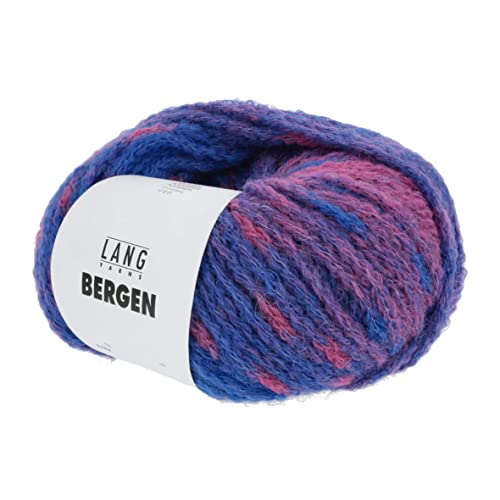 Lang Yarns - Bergen 0007 blau pink 50 g von Lang Yarns