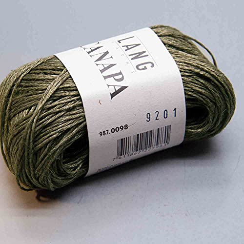 Lang Yarns Canapa 098 Oliv 25g Lang Yarns Canapa 098 Oliv 25g von Lang Yarns