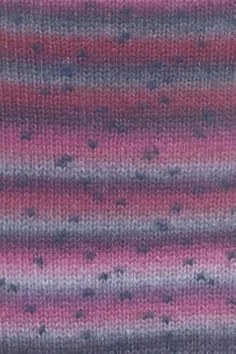 Lang Yarns Cloud Tweed 1122.0012 - Fuchsia/aubergine/Petrol Lang Yarns Cloud Tweed 1122.0012 - Fuchsia/aubergine/Petrol von Lang Yarns