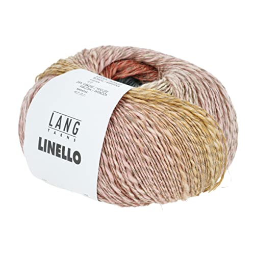 Lang Yarns - Linello 0109 rosa lila orange 100 g von Lang Yarns