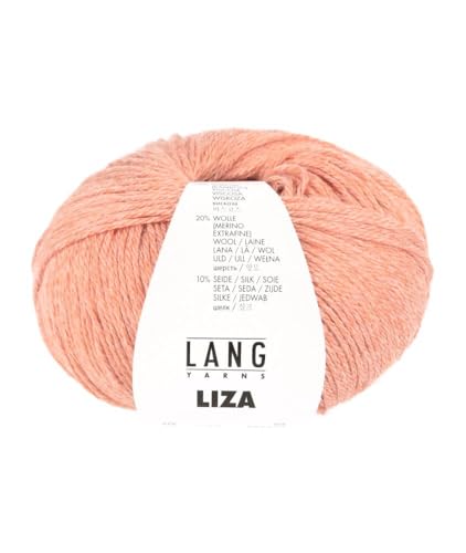 Lang Yarns Liza 1069.0059 - orange von Lang Yarns