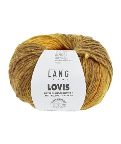 Lang Yarns - Lovis 0005 gelb orange braun 50 g Lang Yarns - Lovis 0005 gelb orange braun 50 g von Lang Yarns