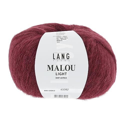 Lang Yarns Malou Light 062 crimson 50g Wolle Lang Yarns Malou Light 062 crimson 50g Wolle von Lang Yarns
