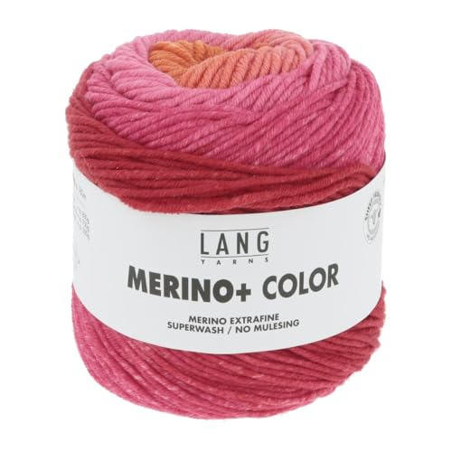Lang Yarns Merino+ Color 926.0208 - rosa/orange/rot Lang Yarns Merino+ Color 926.0208 - rosa/orange/rot von Lang Yarns