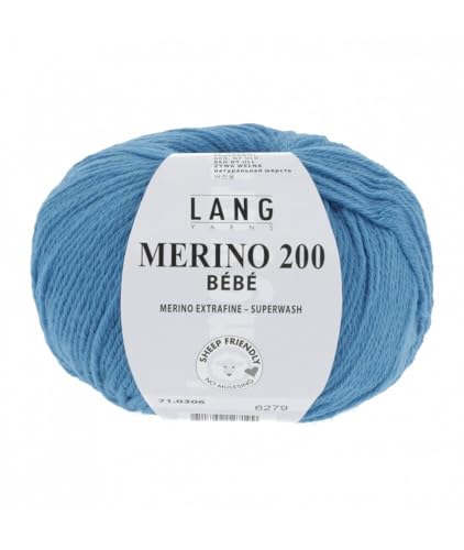 Lang Yarns Merino 200 Bébé 0306 blau Lang Yarns Merino 200 Bébé 0306 blau von Lang Yarns