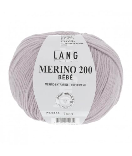 Lang Yarns Merino 200 Bébé 0346 hellviolett Lang Yarns Merino 200 Bébé 0346 hellviolett von Lang Yarns