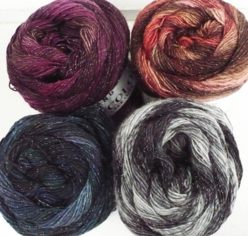 Lang Yarns Mille Colori Socken und Spitze Luxe-80, Wolle/Nylon/Polyester Lang Yarns Mille Colori Socken und Spitze Luxe-80, Wolle/Nylon/Polyester von Lang Yarns