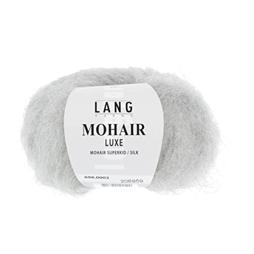 Lang Yarns Mohair Luxe 0003 hellgrau melange Lang Yarns Mohair Luxe 0003 hellgrau melange von Lang Yarns