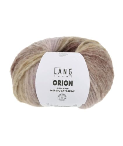 Lang Yarns ORION 270 m/ 100 g OLIVE/VIOLETT/BRAUN Fb. 04 von Lang Yarns