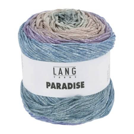 Lang Yarns - Paradise 0072 aqua lila rosa 100 g von Lang Yarns