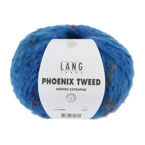 Lang Yarns - Phoenix Tweed 0006 royal 100 g von Lang Yarns