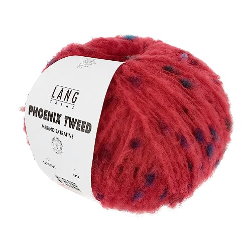 Lang Yarns - Phoenix Tweed 0062 rot 100 g von LANG YARNS