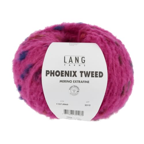 Lang Yarns - Phoenix Tweed 0065 pink 100 g Lang Yarns - Phoenix Tweed 0065 pink 100 g von Lang Yarns