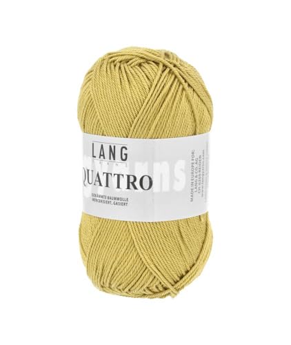 Lang Yarns Quattro 0011 gelb von Lang Yarns