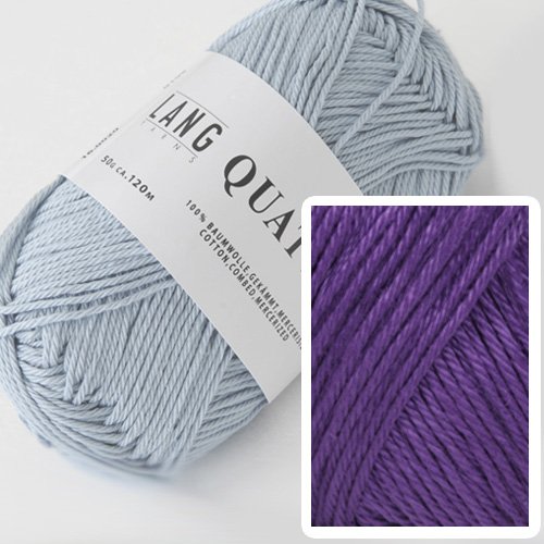 Lang Yarns Quattro 0080 violett von Lang Yarns