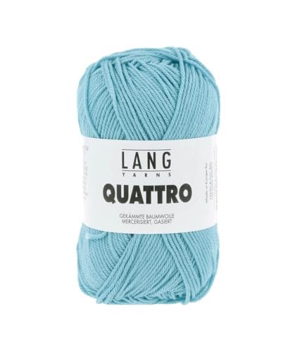 Lang Yarns Quattro 16.0078 - helltürkis von Lang Yarns