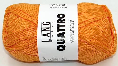 Lang Yarns Quattro 16.0259 - Mandarine Lang Yarns Quattro 16.0259 - Mandarine von Lang Yarns
