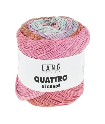 Lang Yarns Quattro Dégradé 1088.0015 - rosa/mint/orange Lang Yarns Quattro Dégradé 1088.0015 - rosa/mint/orange von Lang Yarns