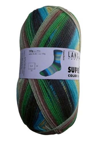 Lang Yarns Super Soxx 150g 6-Fach Comics 369 - Superhero Lang Yarns Super Soxx 150g 6-Fach Comics 369 - Superhero von Lang Yarns