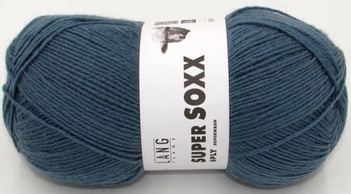 Lang Yarns Super Soxx 6-ply Uni 907.0124 - Graugrün Lang Yarns Super Soxx 6-ply Uni 907.0124 - Graugrün von Lang Yarns
