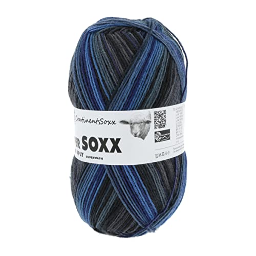 Lang Yarns - Super Soxx Color 4-fach 0406 blau grau 100 g Lang Yarns - Super Soxx Color 4-fach 0406 blau grau 100 g von Lang Yarns