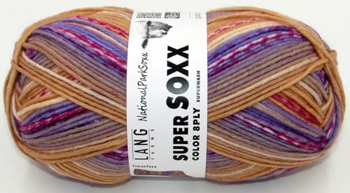 Lang Yarns Super Soxx Color 8-fach/8-ply 150g 485 - Timanfaya Lang Yarns Super Soxx Color 8-fach/8-ply 150g 485 - Timanfaya von Lang Yarns