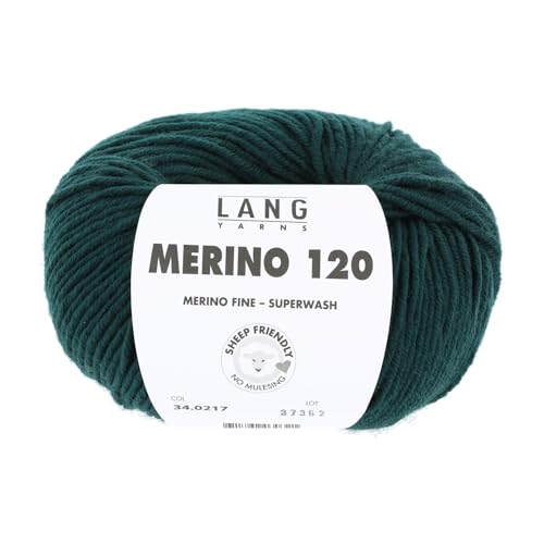 Merino 120 Superwash 0217 tanne von Lang Yarns