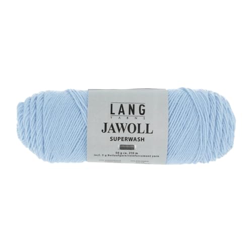 LANG YARNS Jawoll - Farbe: Hellblau (0220) - 50 g / ca. 210 m Wolle von Lang Yarns