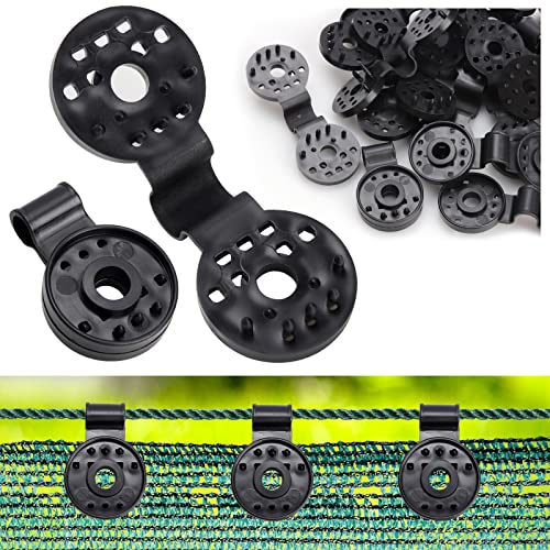 50 Stück Kunststoff-Clips für Schutztuch Schattiernetz Gewächshaus Windschutznetz Sonnensegel, Netzclips Schattentuchclips Befestigungsclips Spezialclip mit Öse für Gartennetze Pflanzen (Ohne Haken) 50 Stück Kunststoff-Clips für Schutztuch Schattiernetz Gewächshaus Windschutznetz Sonnensegel, Netzclips Schattentuchclips Befestigungsclips Spezialclip mit Öse für Gartennetze Pflanzen (Ohne Haken) von LangRay