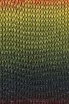 100g "QUATTRO DÉGRADÉ" - Farbe: 9 - Verlauf gelb/grün/rottöne - ein mercerisiertes Garn, das ihm einen schönen Glanz verleiht von LangYarns