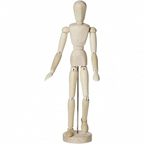 Gliederpuppe/Modellpuppe ca. 30 cm männlich Gliederpuppe/Modellpuppe ca. 30 cm männlich von Langhans Kuenstlermaterial