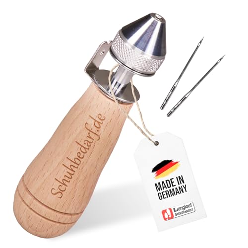 Handnähapparat/Nähahle mit Spule von Langlauf Schuhbedarf - Handnähmaschine für Dicke Stoffe, Planen, Cabrioverdecke und Segeltuch - incl. Ledernadel - Made in Germany Handnähapparat/Nähahle mit Spule von Langlauf Schuhbedarf - Handnähmaschine für Dicke Stoffe, Planen, Cabrioverdecke und Segeltuch - incl. Ledernadel - Made in Germany von Langlauf Schuhbedarf