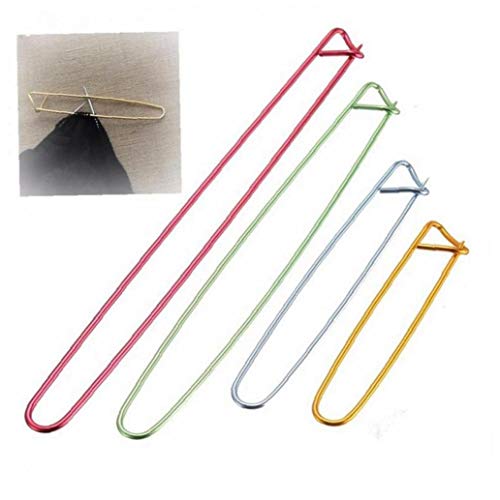 Lankater 4pcs Stricken Stichhalter, Wolle Maschenhalter Set Sicherheitsnadeln, Aluminium-Stich Clip, DIY Stricken Fertigkeit-Werkzeug Nähen Accessorie Lankater 4pcs Stricken Stichhalter, Wolle Maschenhalter Set Sicherheitsnadeln, Aluminium-Stich Clip, DIY Stricken Fertigkeit-Werkzeug Nähen Accessorie von Lankater